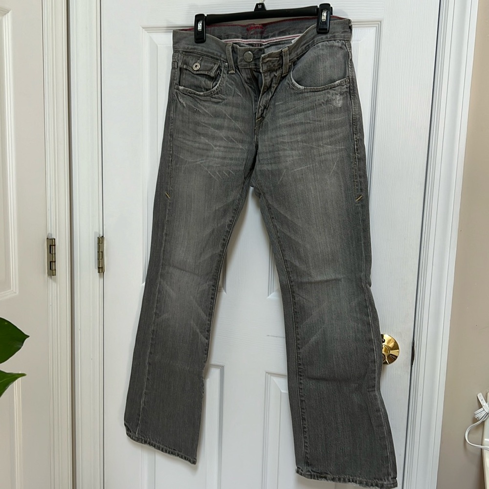 Grey Denim Levi's "Red" Bootcut Jeans